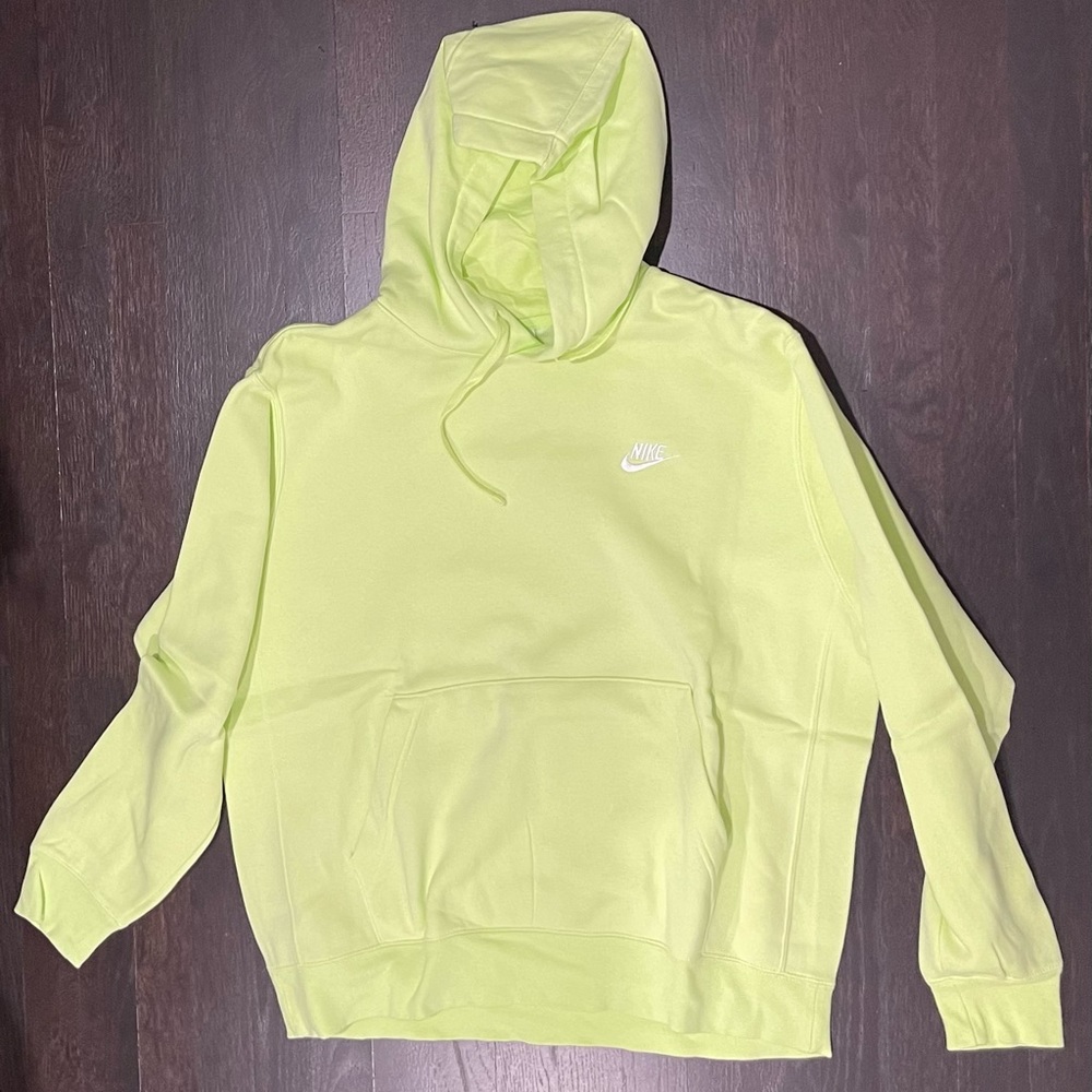 Nike Mens Lime Green Nike Hoodie